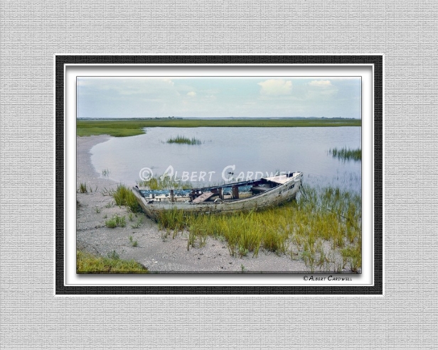 CP-5099-8 OLD BOAT AT BEAUFORT